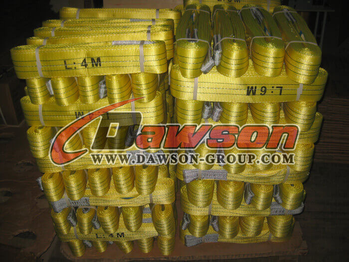 WLL 3 Ton Polyester Lifting Webbing Slings - Lifting Slings - Dawson Group Ltd. - China Factory